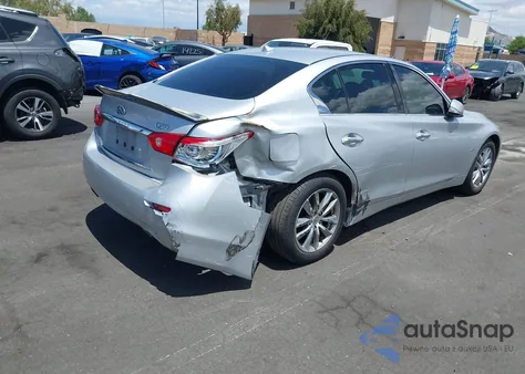 2016 Infiniti Q50 2.0T Base/2.0T Premium из США, поврежденный, VIN JN1CV7AP8GM203467